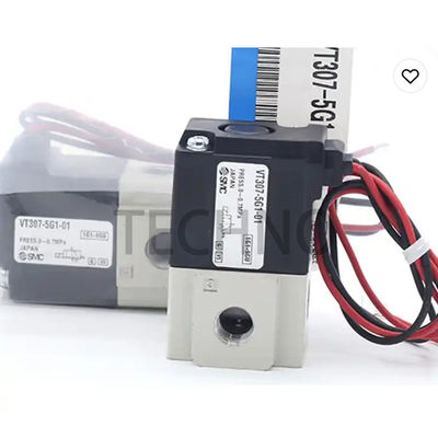 SMC VT307-6G1-02 OEM SMC সোলিনয়েড ভালভ এয়ার নিউম্যাটিক সোলিনয়েড ভালভ 10 Hz
