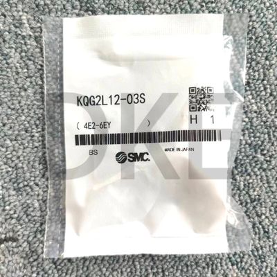 KQG2L12-03S থ্রেডযুক্ত বায়ুসংক্রান্ত টিউবিং ফিটিং 12 মিমি বায়ুসংক্রান্ত ফিটিং