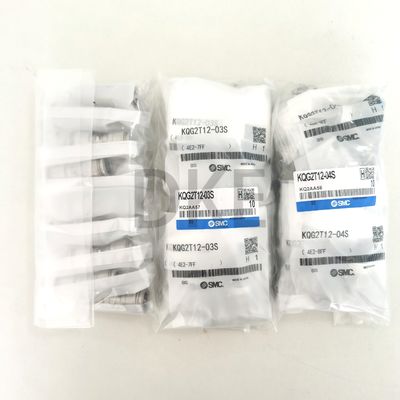 KQG2T12-04S বায়ুসংক্রান্ত টি ফিটিং সংযোগকারী SUS316 বায়ুসংক্রান্ত বায়ুসংক্রান্ত ফিটিং