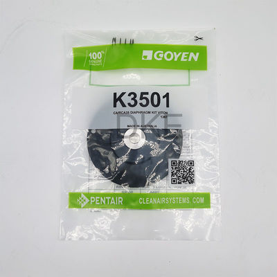 নাইট্রিল / ভিটন পলস ভালভ ডায়াফ্রাগম K3500 (M1581) K3501 CA/RCA35T সিরিজ DD, T