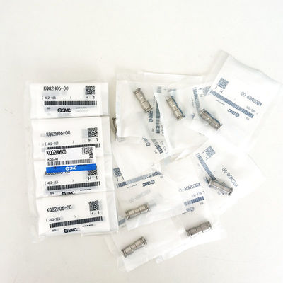 SMC KQG2H06-00 বায়ুসংক্রান্ত পাইপ ফিটিং প্লাগ ODM চাপ 0-1mpa