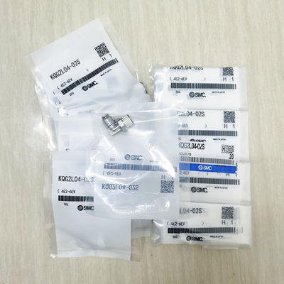 KQG2L04-02S Push To Connect Pneumatic Fittings গ্রীস মুক্ত ১.০ এমপিএ
