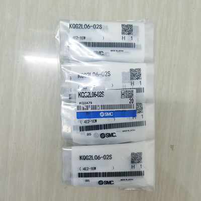 SMC KQG2L06-02S 6mm টিউব, 1/8R পোর্ট জন্য ফিটিং পুরুষ কনুই