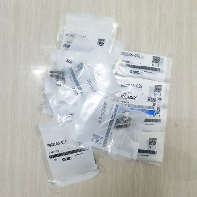SMC KQG2L06-02S 6mm টিউব, 1/8R পোর্ট জন্য ফিটিং পুরুষ কনুই