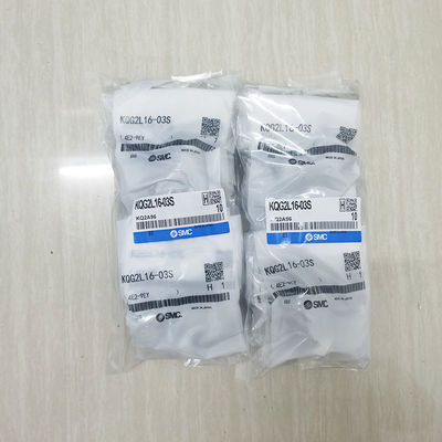 KQG2L16-03S Push To Connect Pneumatic Fittings Grease Free 3MPa (পনিউম্যাটিক ফিটিং সংযোগ করার জন্য ধাক্কা)