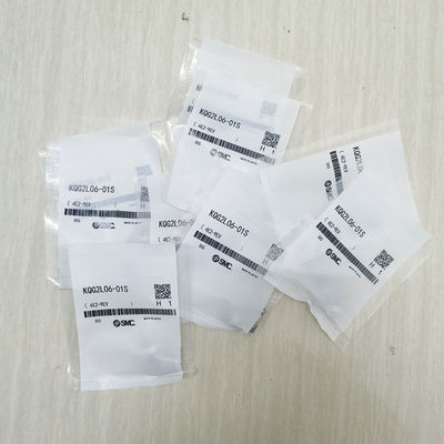 SS316 এল আকৃতির গ্যাস পাইপ জয়েন্ট KQG2L06-01S SMC IOC