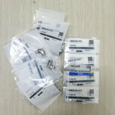 SS316 এল আকৃতির গ্যাস পাইপ জয়েন্ট KQG2L06-01S SMC IOC
