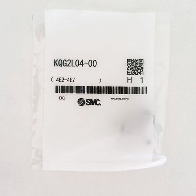 SMC KQG2L04-00 ওয়ান টাচ বায়ুসংক্রান্ত ফিটিং OEM এয়ারস্পেস শিল্পের জন্য
