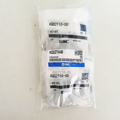 SMC KQG2T10-00 প্লাগস নিউম্যাটিক টি ফিটিং 10mm SUS316 সিই সার্টিফিকেট
