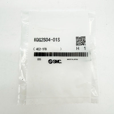 SMC KQG2S04-01S M5 বায়ুসংক্রান্ত ফিটিং OEM স্টেইনলেস স্টীল এয়ার ফিটিং