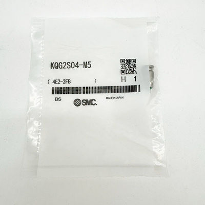 SMC KQG2S04-01S M5 বায়ুসংক্রান্ত ফিটিং OEM স্টেইনলেস স্টীল এয়ার ফিটিং