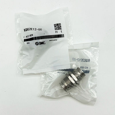 SMC KQG2E12-00 ফিটিং Sus Bulkhead ইউনিয়ন তাপ স্থিতিশীলতা