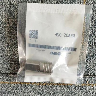 KKA সিরিজ SS316 KKA3S-02F প্রকার প্লাগ (পি) মহিলা থ্রেড প্রকার এস সংযোজক