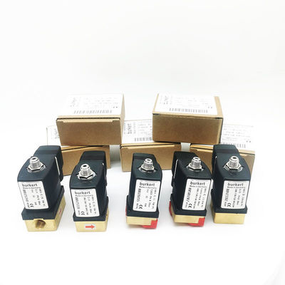 Burkert Solenoid Valve 00125301 6013 24V DC ভোল্টেজ 1/4 পোর্ট সংযোগ
