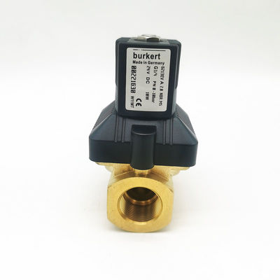 Burkert 00221630 Solenoid Valve 24V DC ভোল্টেজ সার্ভো কপলড