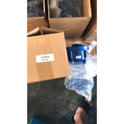 অ্যালুমিনিয়াম খাদ বায়ুসংক্রান্ত কম্পক SK60 3-7 বার ওয়ার্কিং চাপ 0.028 L/Time বায়ু খরচ 6Kg নেট ওজন