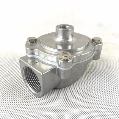 পালস ভালভ ASCO G353A042 একক পর্যায়ের রিমোট পাইলট গ্রিডড বডি পাইপ আকারG1 বডি অ্যালুমিনিয়াম