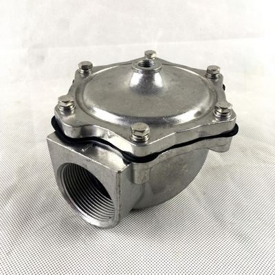 পাইপ আকার G1 1/2 G353A045 ASCO পালস জেট ভালভ 0-8 5 বার খোলার আকার 52 থ্রেডেড বডি টিপিই / সিআর ডায়াফ্রাম