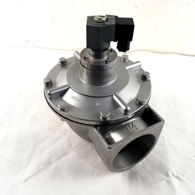 GOYEN CA76T ধুলো সংগ্রাহক ডায়াফ্রাগম ভালভ পোর্ট আকার G3 '' ডান কোণ ইন্টিগ্রেটেড পাইলট