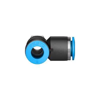 Festo QSTL-1/8-8 হাইড্রোলিক বায়ুসংক্রান্ত ফিটিং QSTL সিরিজ T ফিটিং R 1/8 পুরুষ থেকে 8 মিমি