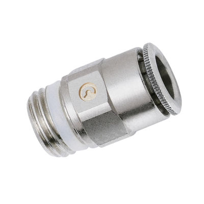 Camozzi S6510 4-1/4 নিউম্যাটিক ফিটিং সরবরাহকারী ব্রাস সুপার-দ্রুত ফিটিং সিরিজ 6000