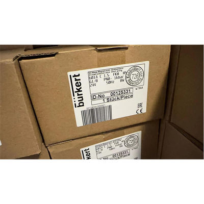 নতুন 00125331 G1/8 Burkert solenoid ভালভ 24vdc