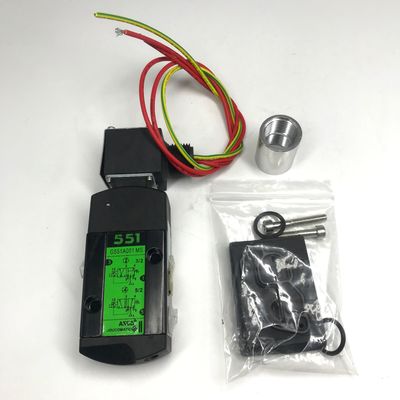 EFG551A001MS ASCO সিরিজ 551 সোলিনয়েড ভালভ ইন্টারফেস স্পুল ভালভ G 1/4 একক সোলিনয়েড