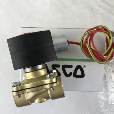ASCO EF8210G003 120/60AC 2-Way ব্রাস 3/4 ইন সোলিনয়েড ভালভ স্বাভাবিকভাবে বন্ধ সাধারণ সেবা