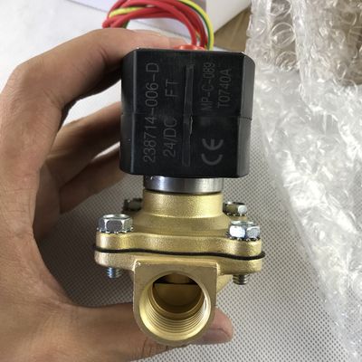 ASCO EF8210G003 120/60AC 2-Way ব্রাস 3/4 ইন সোলিনয়েড ভালভ স্বাভাবিকভাবে বন্ধ সাধারণ সেবা