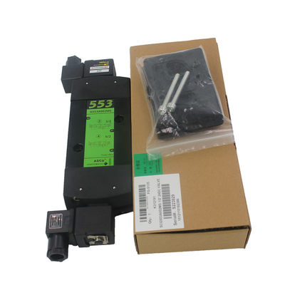 Asco Solenoid Valve 553 Scg553a002ms প্যানেল মাউন্ট ডাবল কয়েল