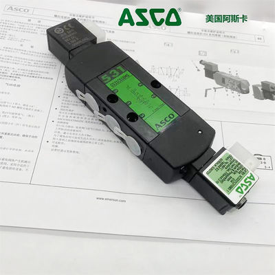 SCG531C018MS ASCO 531 সিরিজ সোলিনয়েড ভালভ ডাবল কয়েল
