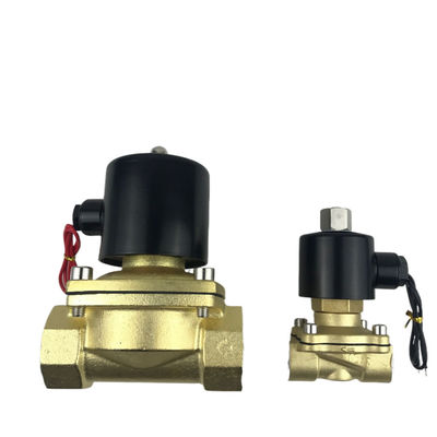 স্বাভাবিকভাবে খোলা 2W350-35 1 1/4 ইঞ্চি খাঁটি ব্রাস সোলিনয়েড ভালভ জল বায়ু ভালভ NO