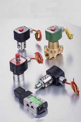 NF8551B402MO-24VDC 1/4 ইঞ্চি Asco 4 ওয়ে সোলিনয়েড ভালভ 2 PSI ন্যূনতম অপারেশন