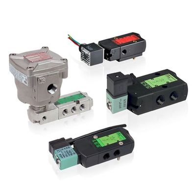 ASCO NF8551B402MO-24VDC নুম্যাটিক্স পাইলট অপারেটেড সোলিনয়েড ভালভ-3/2 - 5/2