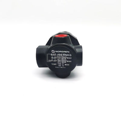 Norgren G 1/8 Pneumatic নিয়ন্ত্রক R07-100-NNKG, 1/8in, 20bar max. ইনপুট