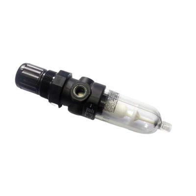 G1/4 নরগ্রেন ফিল্টার নিয়ন্ত্রক B07-201-A1KG 5μm 0.3-7 বার গ্যাজ ছাড়া স্বয়ংক্রিয় ড্রেন