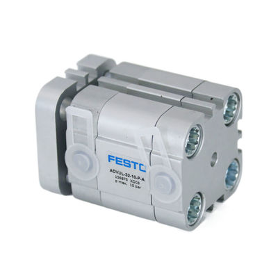 কমপ্যাক্ট চাপ প্রতিরোধী পিস্টন actuator / পুরুষ থ্রেড এবং অ্যালুমিনিয়াম খাদ ব্যারেল সঙ্গে বায়ু সিলিন্ডার