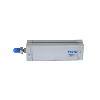 ADN-16-10-A-P-A বায়ুসংক্রান্ত পিস্টন সিলিন্ডার 10mm স্ট্রোক 16mm পিস্টন রড ব্যাসার্ধ 0.12 এমপিএ - 1 এমপিএ অপারেটিং চাপ