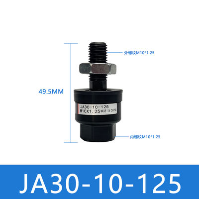 ভারী দায়িত্ব কালো JA30-10-125 থ্রেডেড JA সিরিজ এয়ার সিলিন্ডার ফিটিং