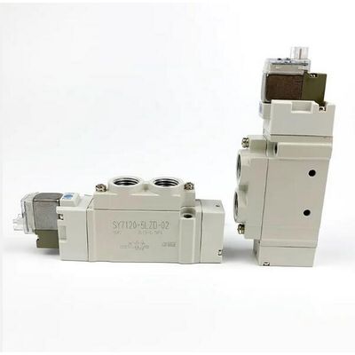 SY7220-5LZD-C6 SMC সোলিনয়েড ভালভ 2 অবস্থান ডাবল পোর্ট আকার ø6 DC24V