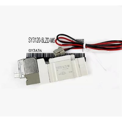 SMC SY5220-5LZD-C6 সোলিনয়েড ভালভ ওয়ান টাচ ফিটিং পোর্ট আকার ø6 DC24V 2 অবস্থান ডাবল