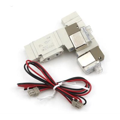 SY5220-5LZD-C4 সোলিনয়েড ভালভ SMC 2 অবস্থান ডাবল DC24V ওয়ান-টচ ফিটিং পোর্ট আকার Ø4