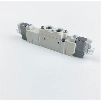 SMC SY5220-5LZD-01 DC24V পোর্ট আকার 1/8 বায়ুসংক্রান্ত Solenoid ভালভ থ্রেড পাইপিং 2 অবস্থান ডাবল