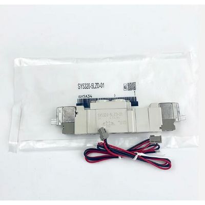 SMC SY5220-5LZD-01 DC24V পোর্ট আকার 1/8 বায়ুসংক্রান্ত Solenoid ভালভ থ্রেড পাইপিং 2 অবস্থান ডাবল