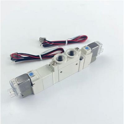 SMC SY5220-5LZD-01 DC24V পোর্ট আকার 1/8 বায়ুসংক্রান্ত Solenoid ভালভ থ্রেড পাইপিং 2 অবস্থান ডাবল