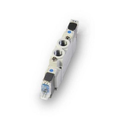 SMC SY5120-6LZD-C8 2 অবস্থান একক এক স্পর্শ ফিটিং Ø8 বায়ুসংক্রান্ত Solenoid ভালভ DC12V