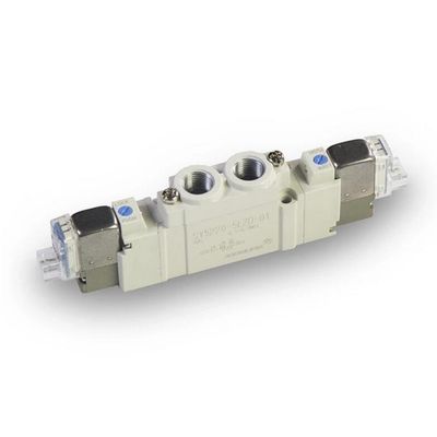 SMC SY5120-6LZD-C8 2 অবস্থান একক এক স্পর্শ ফিটিং Ø8 বায়ুসংক্রান্ত Solenoid ভালভ DC12V