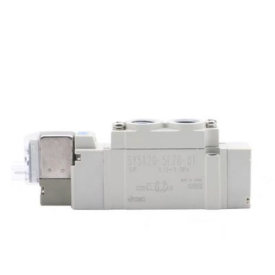 সোলিনয়েড ভালভ SY5120-5LZD-01 SMC2 অবস্থান একক DC24V পোর্ট আকার 1/8 থ্রেড পাইপিং