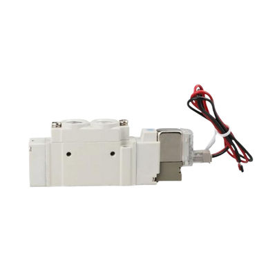 SY3420-6LZD-C8 SMC 3 পজিশন এক্সজোস্ট সেন্টার নিউম্যাটিক সোলিনয়েড ভালভ DC12V পোর্ট আকার Ø8