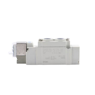 পোর্ট আকার Ø6 SY3420-6LZD-C6 SMC Pneumatic Solenoid Valve3 অবস্থান নির্গমন কেন্দ্র DC12V